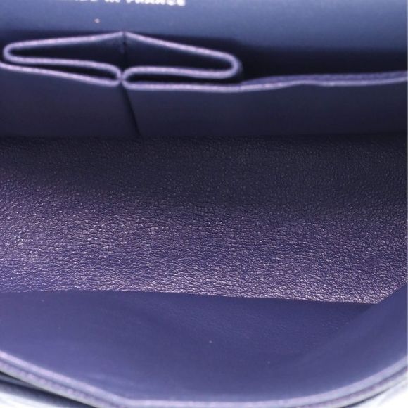 Chanel Classic Double Flap Bag Quilted Caviar Small Blue - Picture 5 of 7